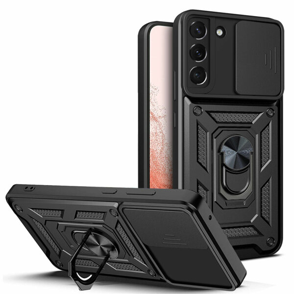 Handyhülle Für Samsung S22+ Handy Tasche Hülle Outdoor Case TPU Silikon Bumper