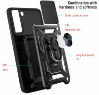 Handyhülle Für Samsung S22+ Handy Tasche Hülle Outdoor Case TPU Silikon Bumper