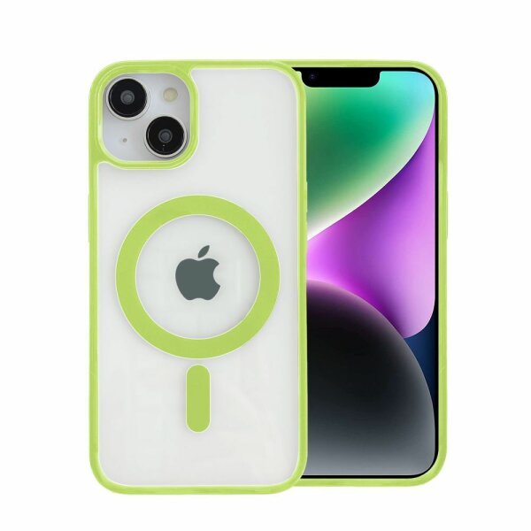 Handyhülle für Apple iPhone 14 Plus – Magnet Case Mintgrün