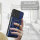 Outdoor Panzer Hülle Motorola Moto E13 Handyhülle mit Kameraschutz Ringhalter Blau