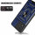Outdoor Panzer Hülle Motorola Moto E13 Handyhülle mit Kameraschutz Ringhalter Blau