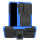Handy Tasche für Samsung Galaxy Case Panzer Hülle Cover Schutzhülle Etui Bumper Galaxy S20 SM-G980 Blau