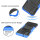 Handy Tasche für Samsung Galaxy Case Panzer Hülle Cover Schutzhülle Etui Bumper Galaxy S20 SM-G980 Blau