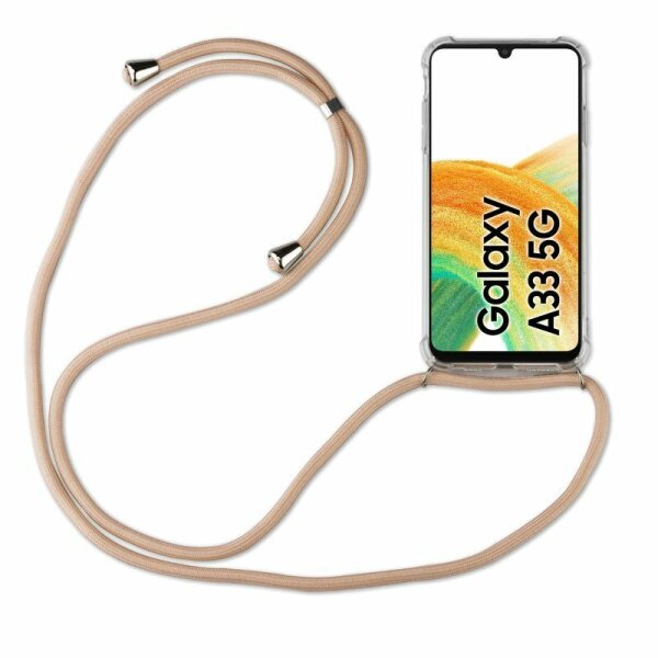 Handykette für Samsung Galaxy A33 Handyhülle mit Band Schutz Hülle Handy Tasche