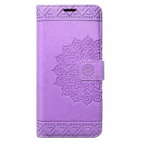 Handyhülle für ZTE Blade A71 – Klapphülle Mandala Lila