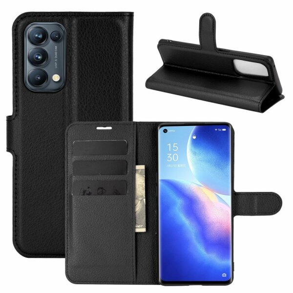 Oppo Reno5 Pro Hülle Handy Tasche Cover Wallet Case Schutzhülle Handyhülle Etui