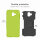 Handy Tasche für Samsung Galaxy Case Panzer Hülle Cover Schutzhülle Etui Bumper Galaxy J6+ Grün