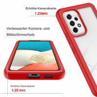 Hülle für Samsung Galaxy A53 5G, ( SM-A536 ) Handy Tasche Case Cover Bumper TPU