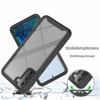 Schutz Hülle für Samsung Galaxy S21+ Plus, Handy Tasche 2-telig Case Bumper TPU