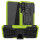 Handy Tasche Lenovo Motorola Panzer Hülle Hybrid Case Cover Schutzhülle Bumper Motorola Moto G8 Power Lite Grün