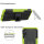 Handy Tasche Lenovo Motorola Panzer Hülle Hybrid Case Cover Schutzhülle Bumper Motorola Moto G8 Power Lite Grün