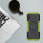 Handy Tasche Lenovo Motorola Panzer Hülle Hybrid Case Cover Schutzhülle Bumper Motorola Moto G8 Power Lite Grün