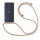 Handykette für Motorola Moto G54 Handyhülle mit Band Hülle mit Schnur Back Cover Beige / Braun