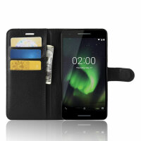 Handy Tasche Nokia 2.1 Klapptasche Flip Cover Schutz Buch Hülle Etui Wallet Case