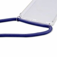 Handykette für Samsung S21 S22 S23 S24 FE Plus Ultra Handyhülle mit Band Hülle Galaxy S21 5G Blau