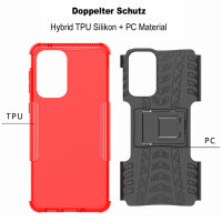 Hülle für Samsung Galaxy A33 5G - Schutzhülle Handyhülle Tasche Case Schale TPU Rot