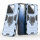 Hülle Xiaomi 14 Handyhülle Stoßfest 360° Drehbarer Ring Ständer TPU Back Cover Türkis