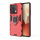 Hülle Xiaomi Redmi Note 13 5G Handyhülle Drehbar Ringhalter Magnet Bumper Case Rot
