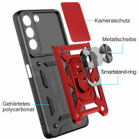 Handyhülle Für Samsung S22 Handy Tasche Hülle Outdoor Case TPU Silikon Bumper