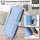 Handykette Xiaomi Hülle mit Band Handyhülle Kartenfächer PU Leder Umhängetasche 12T / 12T Pro Hellblau