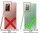 Handy Tasche für SAMSUNG Galaxy Hülle Handyhülle Schutzhülle Outdoor Case Schale Note20 N980 / Note20 5G N981 Schwarz