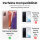 Handy Tasche für SAMSUNG Galaxy Hülle Handyhülle Schutzhülle Outdoor Case Schale Note20 N980 / Note20 5G N981 Schwarz