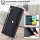 Handykette Xiaomi Hülle mit Band Handyhülle Kartenfächer PU Leder Umhängetasche Redmi A1 / A2 Schwarz
