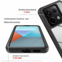 360 Grad Hülle mit eingebautem Displayschutz für Xiaomi Redmi Note 13 Pro 5G