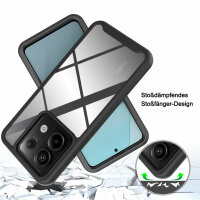 360 Grad Hülle mit eingebautem Displayschutz für Xiaomi Redmi Note 13 Pro 5G