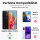 360 Grad Hülle mit eingebautem Displayschutz für Xiaomi Redmi Note 13 Pro 5G