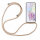 Handykette für Samsung Galaxy A35 Handyhülle mit Band Case Hülle mit Kordel Hand Beige / Braun