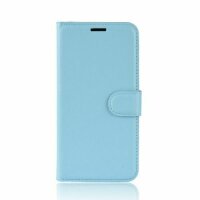 ZTE Handy Tasche Flip Cover Case Buch Klapp Schutz Hülle Etui Wallet Buchtasche ZTE Blade A7 Vita Hellblau