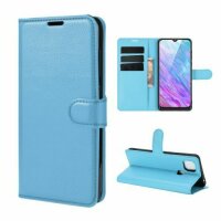 ZTE Handy Tasche Flip Cover Case Buch Klapp Schutz Hülle Etui Wallet Buchtasche ZTE Blade A7 Vita Hellblau