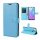 ZTE Handy Tasche Flip Cover Case Buch Klapp Schutz Hülle Etui Wallet Buchtasche ZTE Blade A7 Vita Hellblau