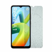 Xiaomi Redmi A1 Transparent Hülle Handy Tasche +PANZERSCHUTZGLAS 9H