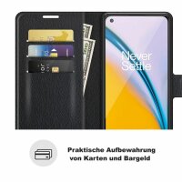 OnePlus Nord 2 Handy Tasche Handyhülle Hülle Cover Klapphülle Flip Case Etui