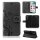 Huawei Handy Tasche Handyhülle Schutz Hülle Blumen Flip Cover Buch Case Etui Huawei P40 Lite 5G Rosegold