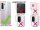 Huawei Handy Tasche Handyhülle Schutz Hülle Blumen Flip Cover Buch Case Etui Huawei P40 Lite 5G Rosegold
