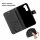 Huawei Handy Tasche Handyhülle Schutz Hülle Blumen Flip Cover Buch Case Etui Huawei P40 Lite 5G Rosegold
