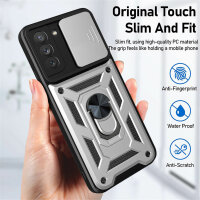 Handyhülle Für Samsung S21 FE Handy Tasche Hülle Outdoor Case TPU Silikon Bumper