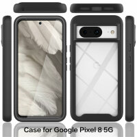 Google Pixel 8 / 8 Pro Hülle Handyhülle 360° Grad Case Cover 2-teilig mit Folie Pixel 8