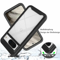 Google Pixel 8 / 8 Pro Hülle Handyhülle 360° Grad Case Cover 2-teilig mit Folie Pixel 8