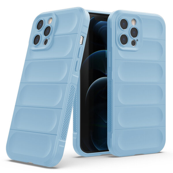 Handyhülle für Apple iPhone 12 Pro Max – Outdoor Case Hellblau
