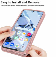 Handy Tasche für Xiaomi 12T/12T Pro 360° Grad Handyhülle mit Displayschutz