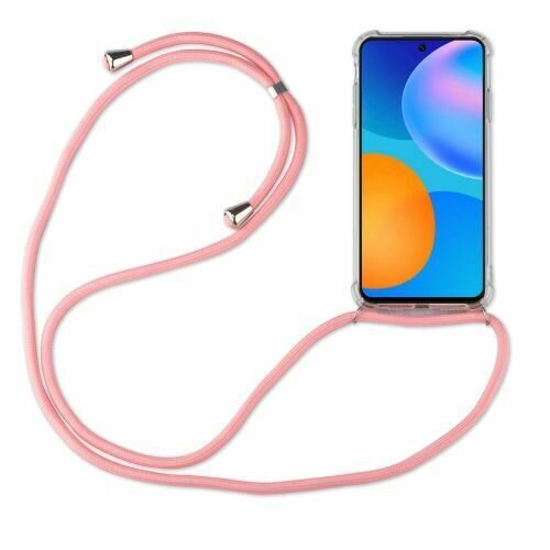 Handykette für Huawei P Smart 2021 Handyhülle mit Band Kordel Hülle Handy Tasche