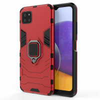 Hülle für Samsung Galaxy A22 5G, Schutzhülle Handy Tasche Ring Case Silikon TPU