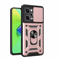 Outdoor Hülle Xiaomi Redmi Note 12 Pro / Poco X5 Pro 5G Handyhülle Kameraschutz Rosegold