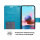 Schutz Hülle Xiaomi Redmi Note 10 Handy Tasche Flip Case Etui Schale TPU Wallet Blau