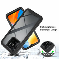 Hülle für Xiaomi Redmi 10C, Handyhülle Cover 2-teilig TPU Body Bumper Case