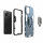 Schutz Hülle für Xiaomi Mi 11 Lite 5G / 4G Ring Case Cover Handy Tasche Outdoor  Türkis